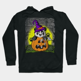 Halloween Panda Pumpkin Hoodie